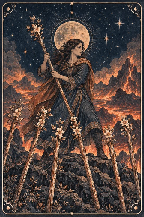 Seven of Wands