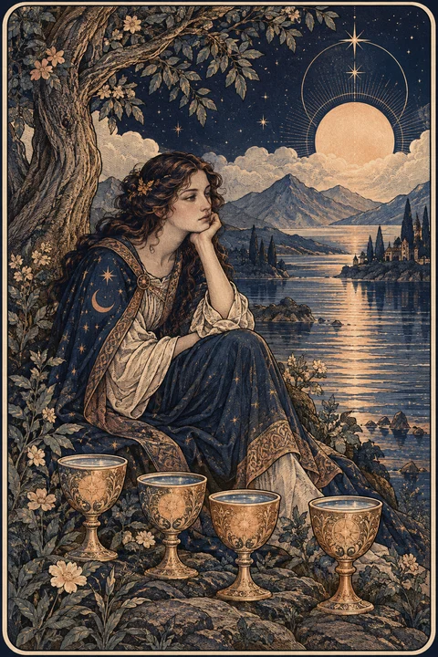 Four of Cups