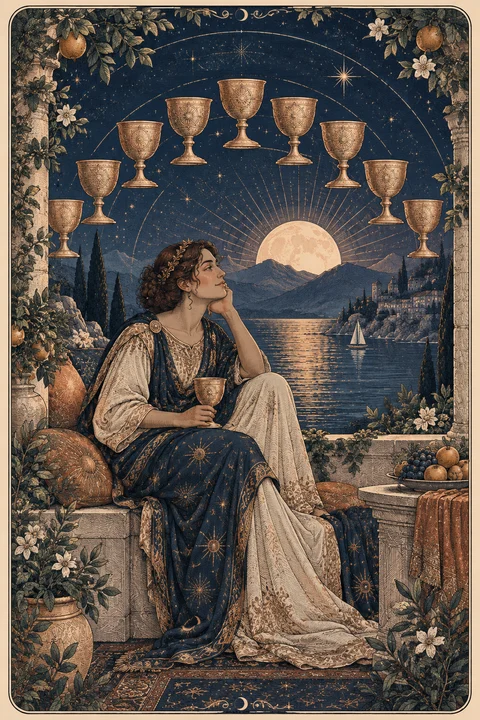 Nine of Cups