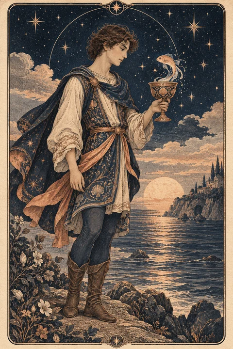 Page of Cups