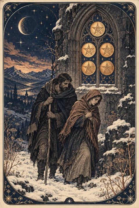 Five of Pentacles