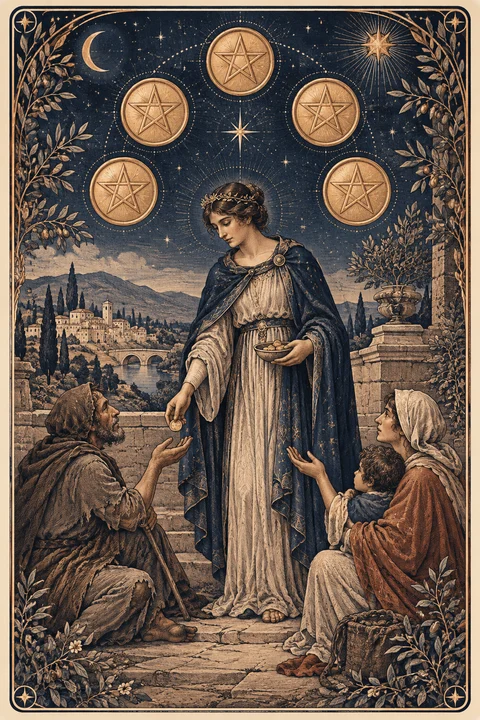 Six of Pentacles